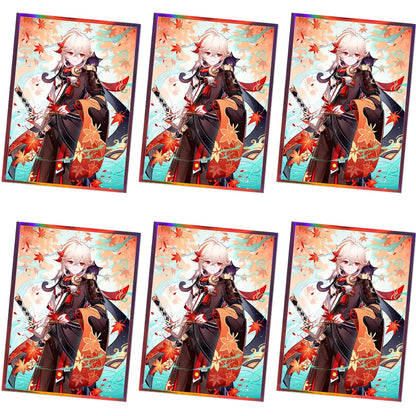 60PCS 67x92mm Standard Size TCG Card Sleeve Protector Anime Card Sleeves Board Game Cards Protector PTCG Cards Shield