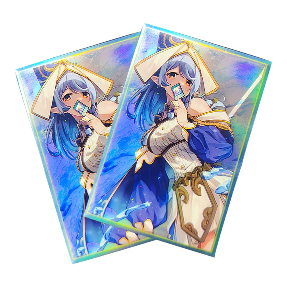 50PCS 63x90mm Trading Card Sleeves Printing Anime Card Sleeves Perfect fit YGO Card Protector Game Cards as Halloween Toy Gifts