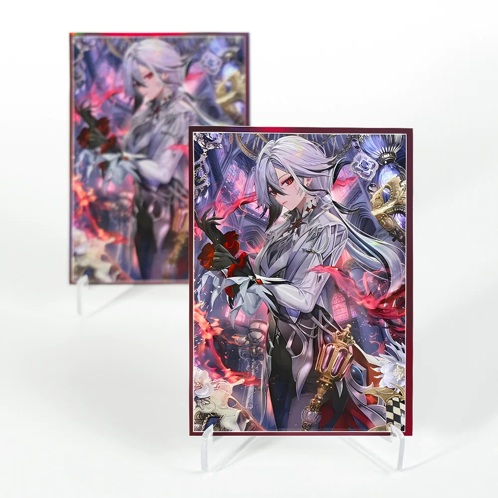 60PCS 67x92mm Standard Size Anime Card Sleeves Board Game Cards Protector PTCG Cards Shield Card Cover for MGT/TCG Trading Card