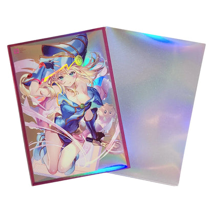 34 Styles 50Pcs/set 63X90Mm Diy Yu-Gi-Oh! Dark Magician Girl Card Sleeves Color Flash Ygo Card Protective Cover Maliss Gift Toy