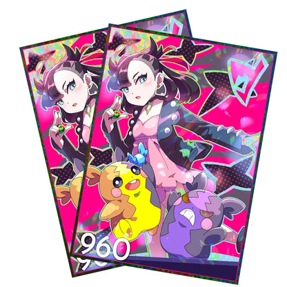 66X91mm 50PCS Standard Size Cartoon Anime Card Sleeves Board Game Trading Card Protector for MGT/PKM/PTCG