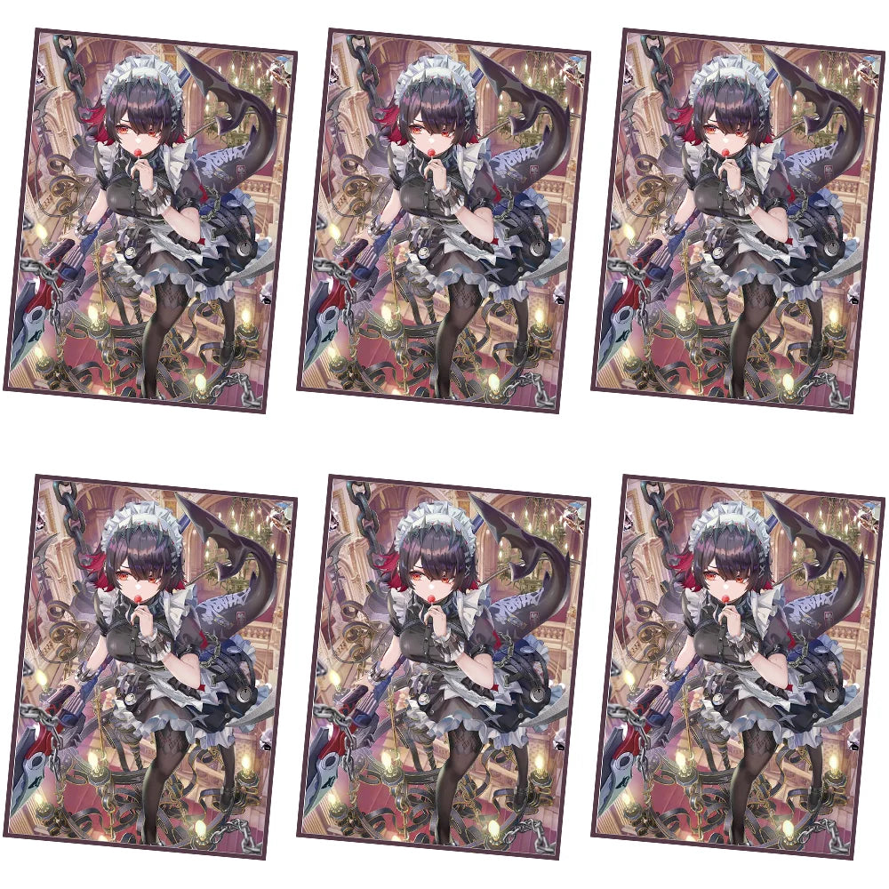 60PCS 66X91mm High-Quality Anime Standard Size Card Sleeves for MGT Trading Card Protector Top Loading Board Game Card Holder