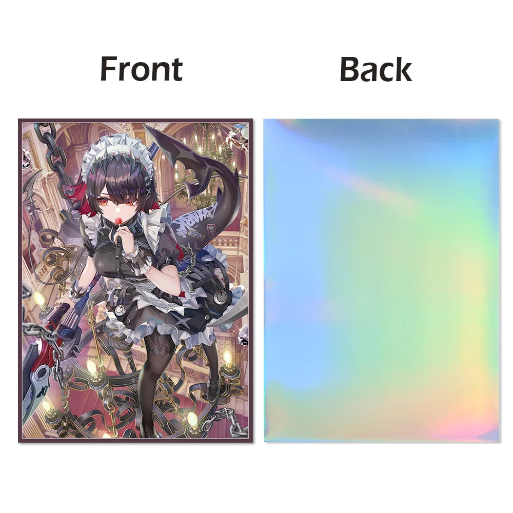 60PCS 66X91mm High-Quality Anime Standard Size Card Sleeves for MGT Trading Card Protector Top Loading Board Game Card Holder