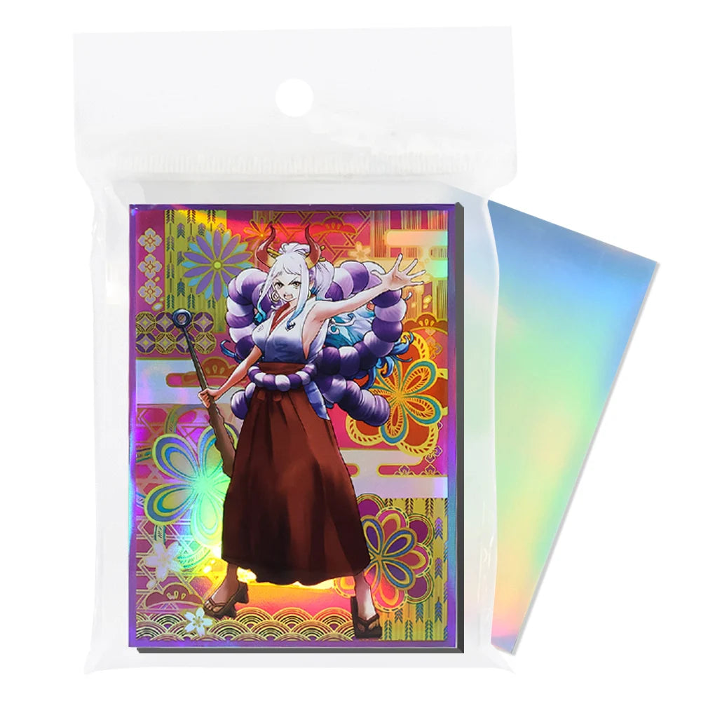 60PCS One Piece Nami /Yamato/Roronoa Zoro Card Sleeves for PTCG MGT Card Protector Game Card Sleeves 67x92mm OPCG Card Sleeves