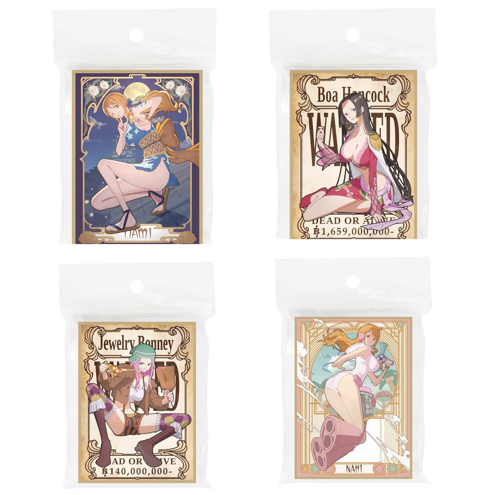 60PCS 66x91mm 4 Styles MGT Card Sleeves Anime Board Game Cards Protector PTCG Cards Shield Card Cover for PTCG/TCG Trading Card