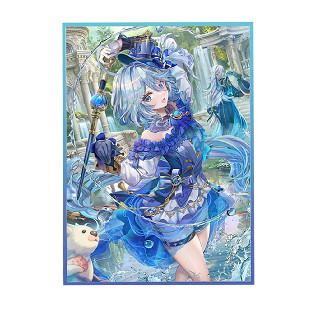 67x92mm 60PCS Laser High Quality Anime Card Sleeves Perfect fit MGT/PKM/PTCG Game Cards Trading Card Protector