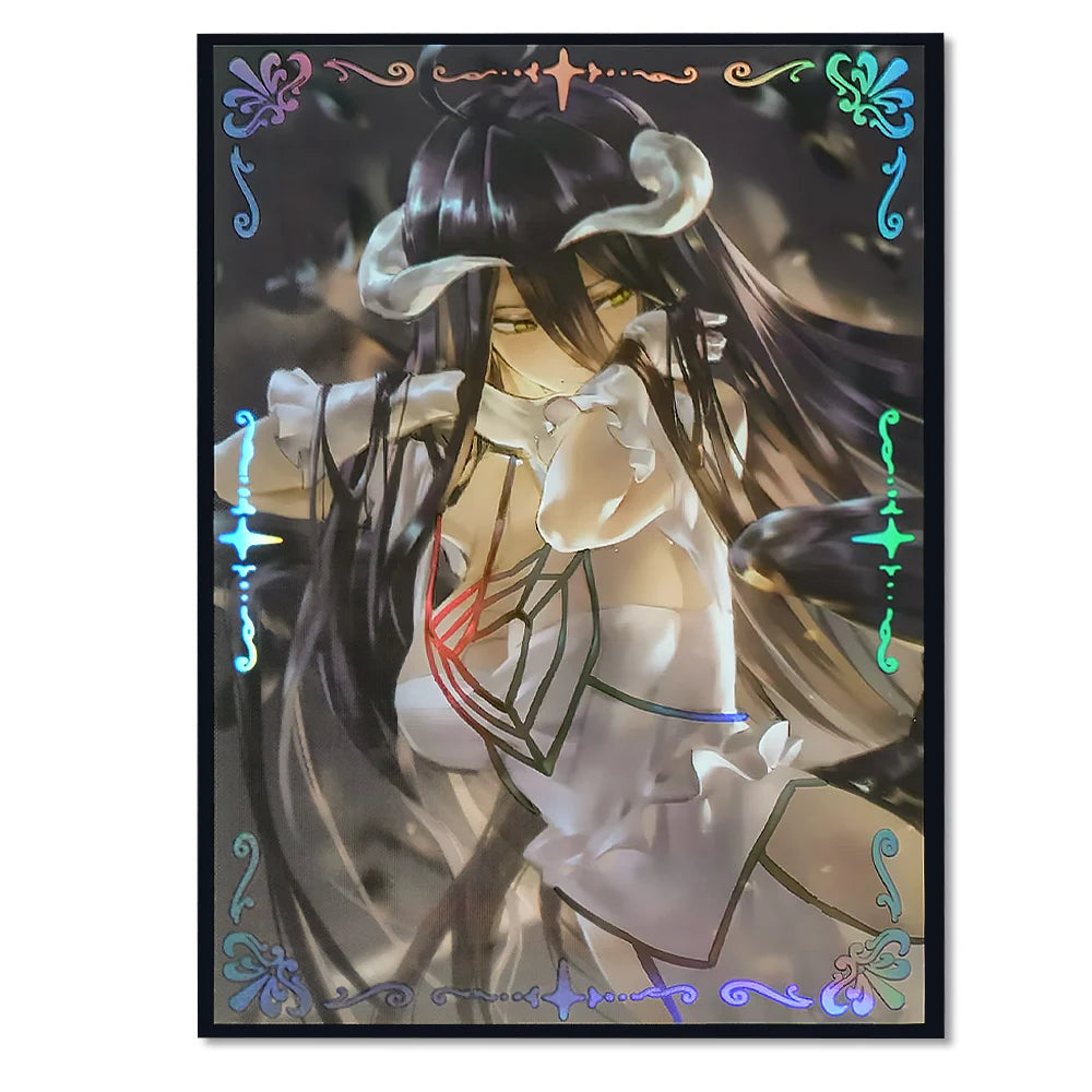 60PCS Standard Size Anime Card Sleeves Protector for PTCG MGT Trading Card Star Photo Table Game Best Gift