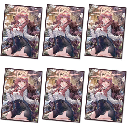 60PCS 67x92mm Anime Card Sleeves Board Game Cards Protector PTCG Cards Shield Card Cover for PTCG/MGT Trading Cards