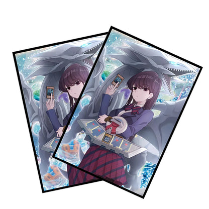 50PCS 63x90mm 16 Styles Anime Card Sleeve for YGO Game Cards Collection Player's Favorite Cartoon Sleeves Year-end Special Offer