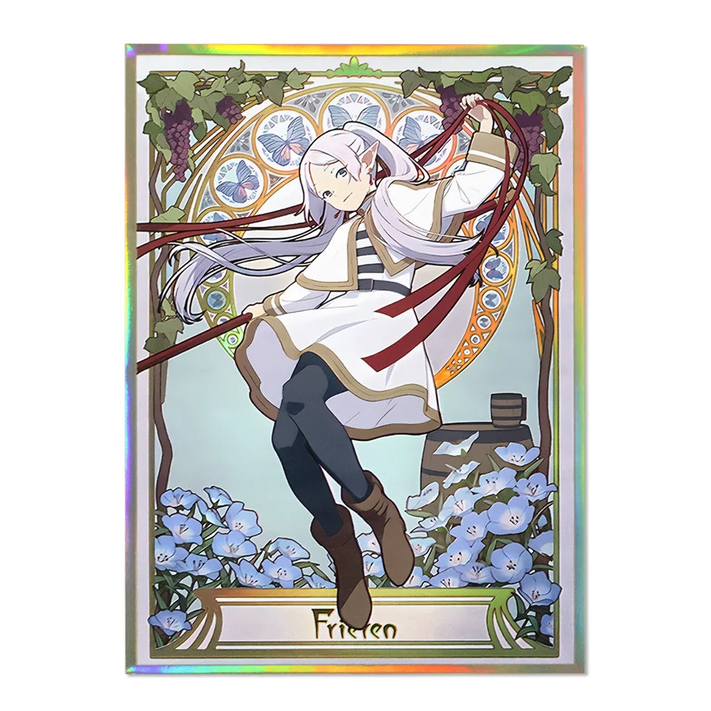 60PCS Standard Size Anime Card Sleeves Protector for PTCG MGT Trading Card Star Photo Table Game Best Gift
