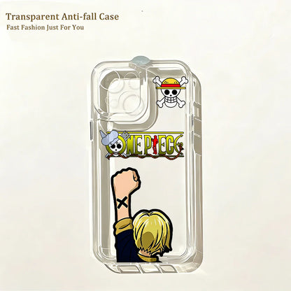 Anime New One Piece Cute Phone Case for IPhone 17e 17 16 16e 15 14 13 12 11 Mini Pro Max X XR XSMax Air Plus Clear Back Cover