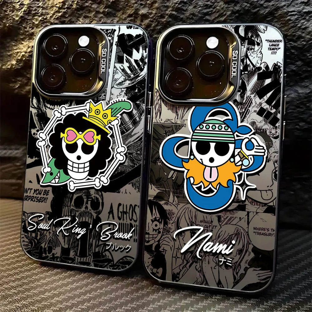 New Anime One Piece Phone Case for IPhone 17 17e 16e 16 15 14 13 12 11 Mini Pro Max X XR Air Plus Anti Fall Matte Back Cover