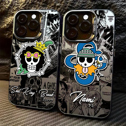 New Anime One Piece Phone Case for IPhone 17 17e 16e 16 15 14 13 12 11 Mini Pro Max X XR Air Plus Anti Fall Matte Back Cover
