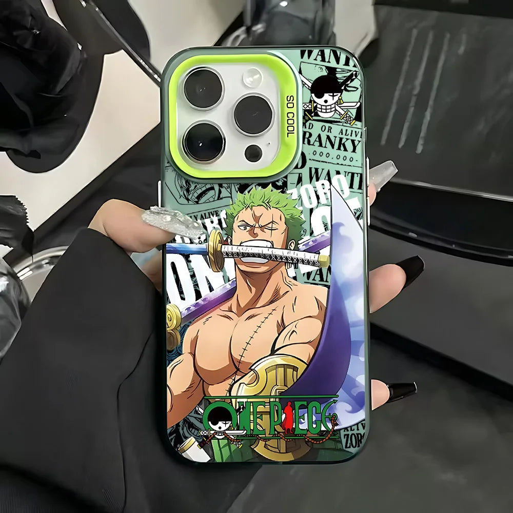 Anime One Piece Luffys Zoros Phone Case for Xiaomi Redmi Note 7 8 9 9S 10 11 12 13 14 15 Pro Plus 4G 5G Anti Fall Matte Cover