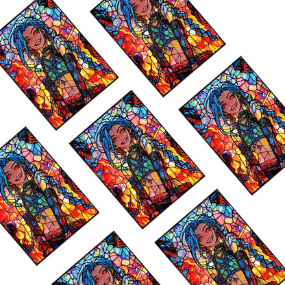 50PCS 66X91mm Standard Size Cartoon Anime Card Sleeves Board Game Trading Card Protector for MGT/PKM/PTCG