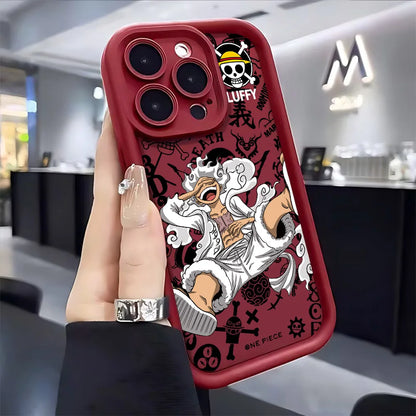 Anime One Piece Luffys Zoros Phone Case for IPhone 17e 17 16e 16 15 14 13 12 11 Air Pro Max Mini XR Plus Soft TPU Back Cover
