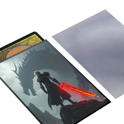 60PCS 66X91mm Standard Size Art Cartoon Anime Card Sleeves for MGT/TCG  Board Game Trading Card The Best Gift for Collectors