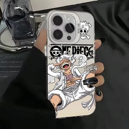 Anime One Piece Nika Luffys Phone Case for IPhone 17 17e 16e 16 15 14 13 12 11 Pro Max Air Plus Anti Fall Matte Back Cover