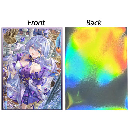 60PCS 67X92mm Two Styles of Anime Sleeves for MGT/PKM/PTCG Top Loading Board Game Card Holder Game Trading Card Protector
