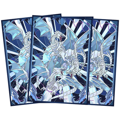 63x90mm 50PCS Holographic Card Sleeves, Anime Card Sleeves for Game Cards/ YGO Card Collection Player's Favorite Cartoon Sleeves