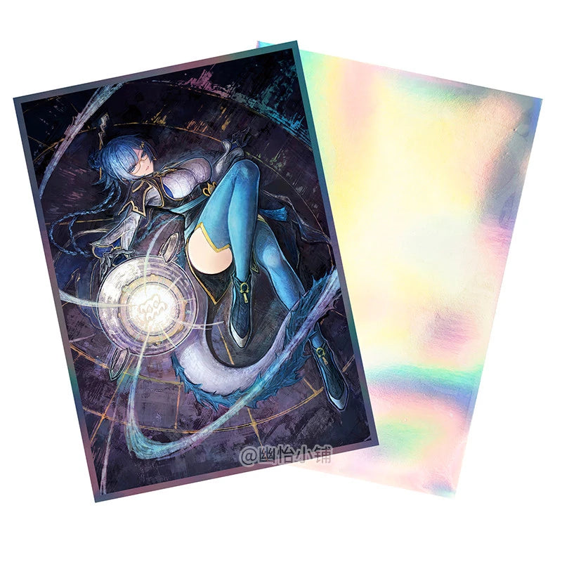 34 Styles 50Pcs/set 63X90Mm Diy Yu-Gi-Oh! Dark Magician Girl Card Sleeves Color Flash Ygo Card Protective Cover Maliss Gift Toy