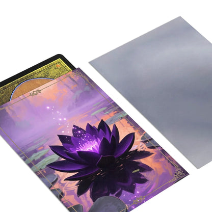 66×91mm Anime Card Sleeves for PKM/PTCG Top Loading Board Game Inner Card Protector Compatible with TCG 60PCS