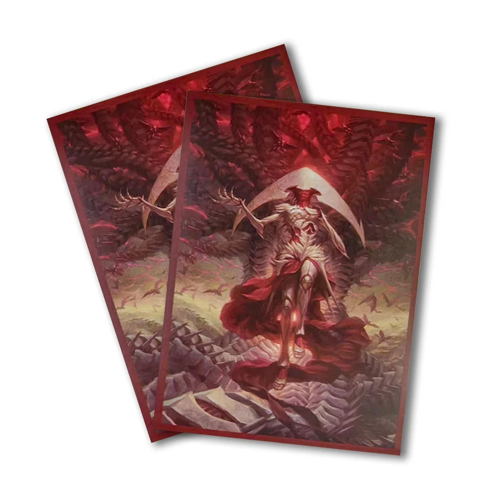 60PCS 66×91mm Art Card Sleeves Board Game Cards Protector Compatible with PKM/MTG/PTCG Card Protector Best Gift for Friend