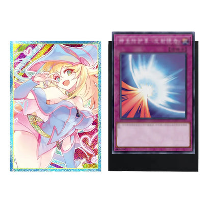 50PCS 63x90mm Anime art Card Sleeves Cartoon Card Protector for YGO Game Cards Sleeves Foil Board Games Card Cover