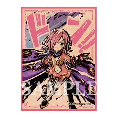 60pcs 67x92mm 5 Styles Holographic Anime Card Sleeves Board Game Card Protector Shield Double Card Cover for MTG Trading Card
