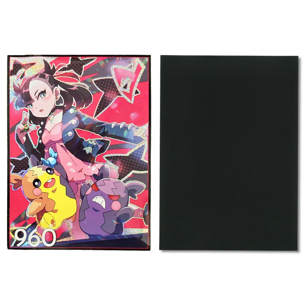 66X91mm 50PCS Standard Size Cartoon Anime Card Sleeves Board Game Trading Card Protector for MGT/PKM/PTCG