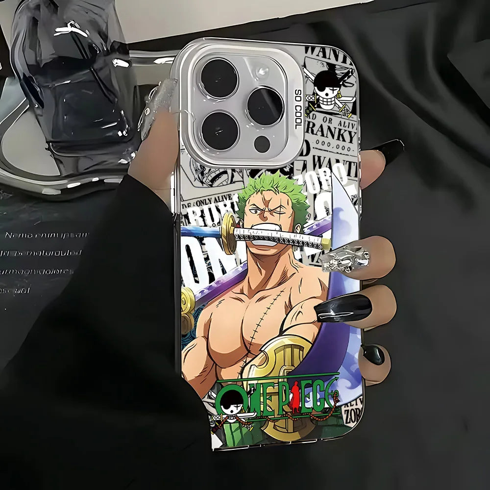 Anime One Piece Luffys Zoros Phone Case for Xiaomi Redmi Note 7 8 9 9S 10 11 12 13 14 15 Pro Plus 4G 5G Anti Fall Matte Cover