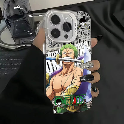Anime One Piece Luffys Zoros Phone Case for Xiaomi Redmi Note 7 8 9 9S 10 11 12 13 14 15 Pro Plus 4G 5G Anti Fall Matte Cover
