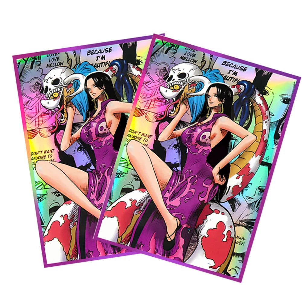 60PCS One Piece Nami /Yamato/Roronoa Zoro Card Sleeves for PTCG MGT Card Protector Game Card Sleeves 67x92mm OPCG Card Sleeves