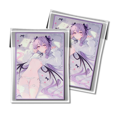 60 PCS 67X92mm Practical Art Anime Card Sleeves for MTG/PKM Top Loading Board Game Card Holder Game Trading Card Protector