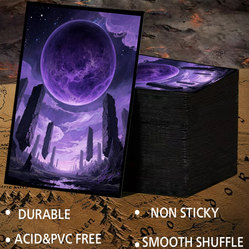4 Styles 60PCS Anime Card Sleeve for PTCG Trading Card, Protector for Trading Card Collection and Enthusiasts,High quality PP