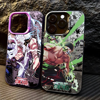 Anime One Piece Luffys Zoros Phone Case for IPhone 17 17e 16e 16 15 14 13 12 11 Pro Max Air Plus Anti Fall Matte Back Cover