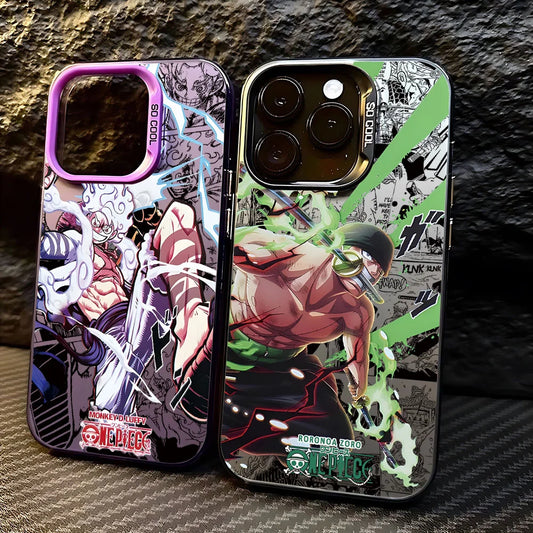 Anime One Piece Luffys Zoros Phone Case for IPhone 17 17e 16e 16 15 14 13 12 11 Pro Max Air Plus Anti Fall Matte Back Cover