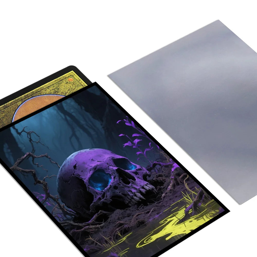 60PCS 66X91mm Cartoon Standard Size Art Anime Card Sleeves for MGT/TCG  Board Game Trading Card The Best Gift for Collectors