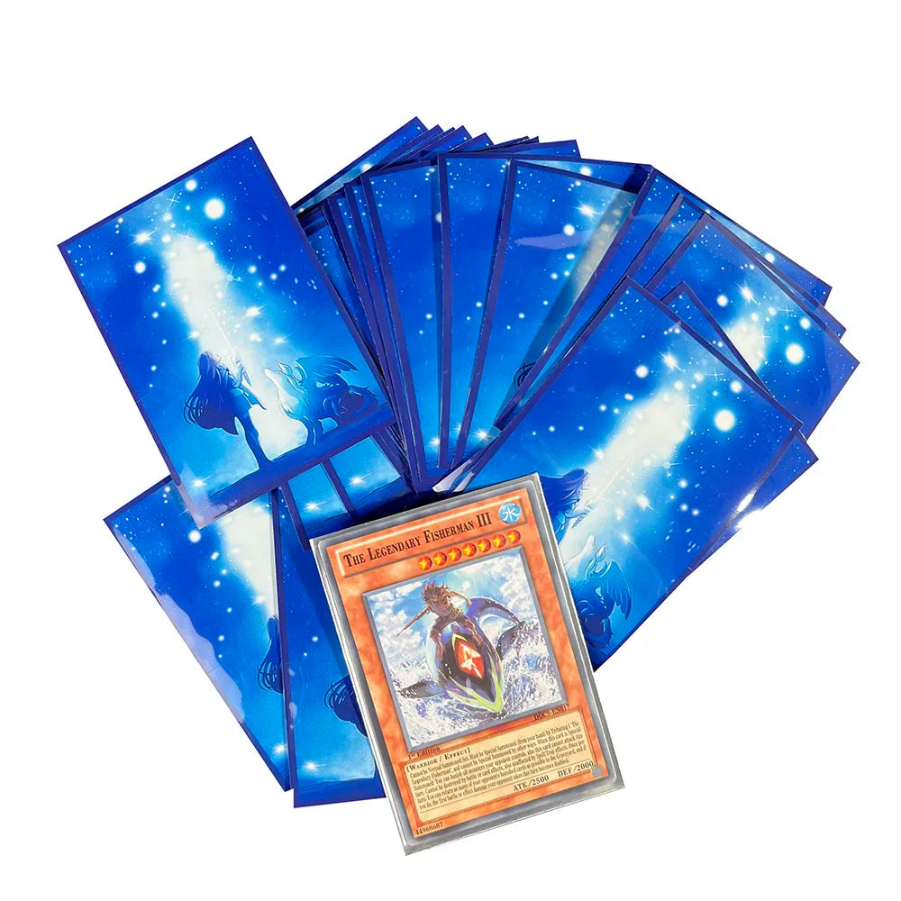63X90MM 60PCS YGO Japanese Size Card Sleeves Printing World Legacys Contin Board Game Trading Card Sleeves Photo Card Protecter