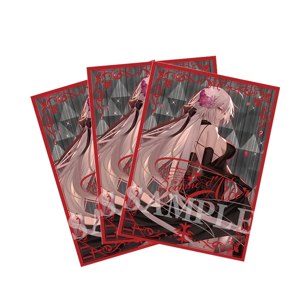60PCS 67×92mm Cartoon Laser Anime Card Sleeves for MGT Card Protector Compatible with TCG/PTCG/PKM Card Games