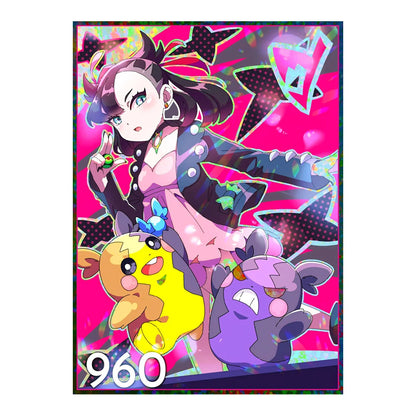 66X91mm 50PCS Standard Size Cartoon Anime Card Sleeves Board Game Trading Card Protector for MGT/PKM/PTCG