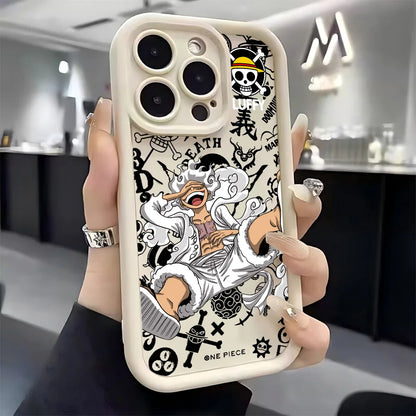 Anime One Piece Luffys Zoros Phone Case for IPhone 17e 17 16e 16 15 14 13 12 11 Air Pro Max Mini XR Plus Soft TPU Back Cover