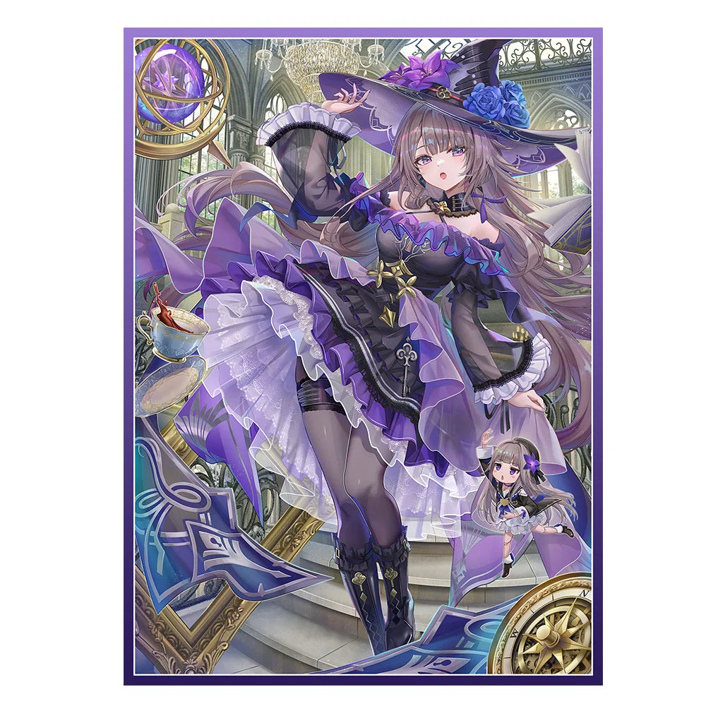 67X92mm 60PCS  Cartoon Standard Size Art Anime Card Sleeves MGT/PTCG Game Top Loading Board Game Trading Card Protector