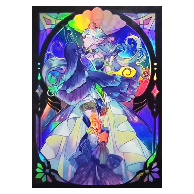 34 Styles 50Pcs/set 63X90Mm Diy Yu-Gi-Oh! Dark Magician Girl Card Sleeves Color Flash Ygo Card Protective Cover Maliss Gift Toy
