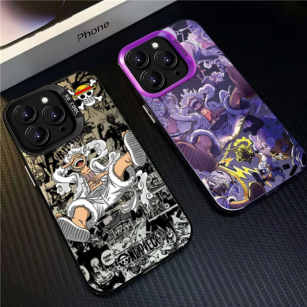 Anime One Piece Luffys Cool Phone Case For iPhone 17 17e 16e 16 15 14 13 12 11 Pro Max Air Plus Anti Fall Matte Back Cover