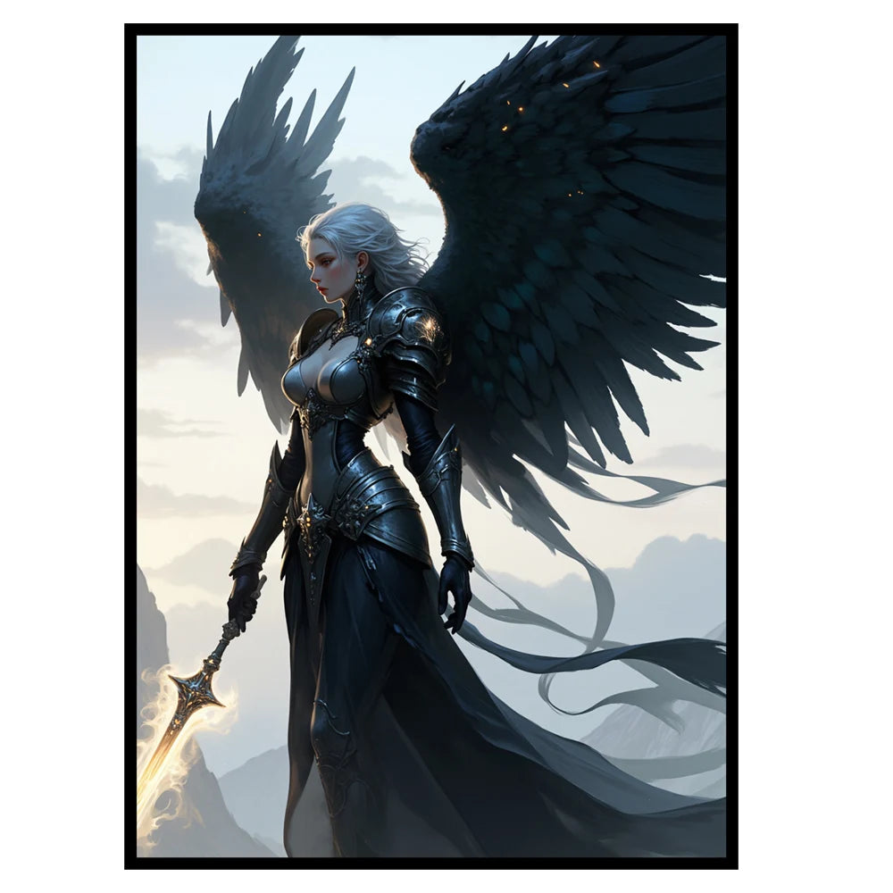 60PCS 66x91mm Anime Card Sleeves Cartoon Character Standard Size TCG Deck Shield Card Protector for MTG/PTCG/TCG