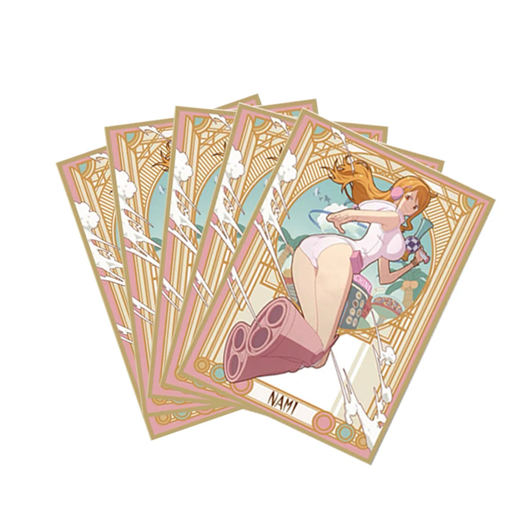 60PCS 66x91mm 4 Styles MGT Card Sleeves Anime Board Game Cards Protector PTCG Cards Shield Card Cover for PTCG/TCG Trading Card