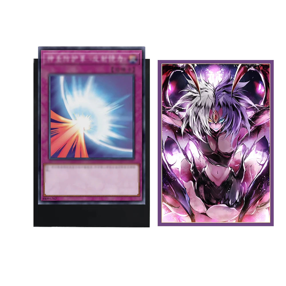 63x90mm 50PCS Illustration Anime Card Sleeves Trading Card Sleeves Japanese Card Protector for YGO Game Cards