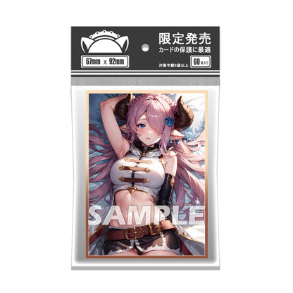 67×92mm 60PCS Anime Trading Card Sleeves for MTG Granblue Fantasy Narmaya Card Protector Compatible with TCG/PTCG/PKM