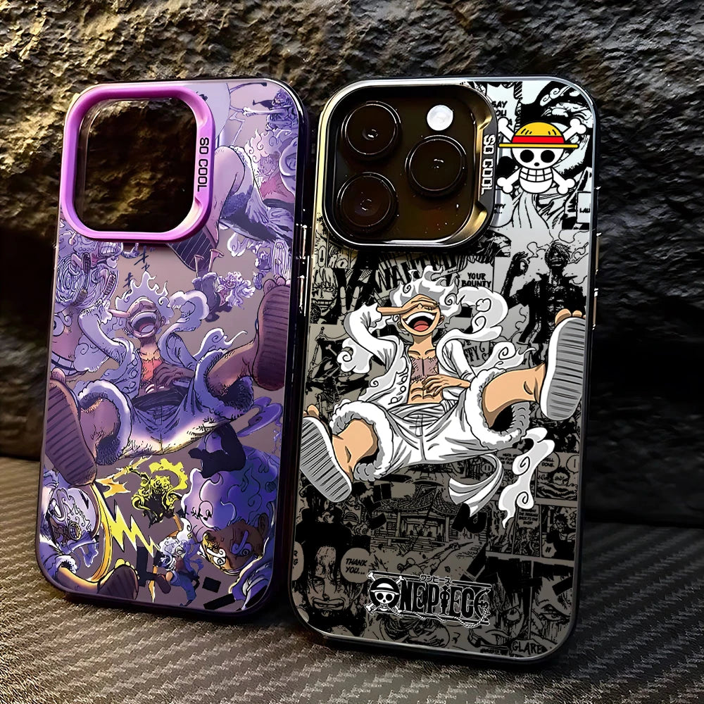 Anime One Piece Luffys Cool Phone Case For iPhone 17 17e 16e 16 15 14 13 12 11 Pro Max Air Plus Anti Fall Matte Back Cover